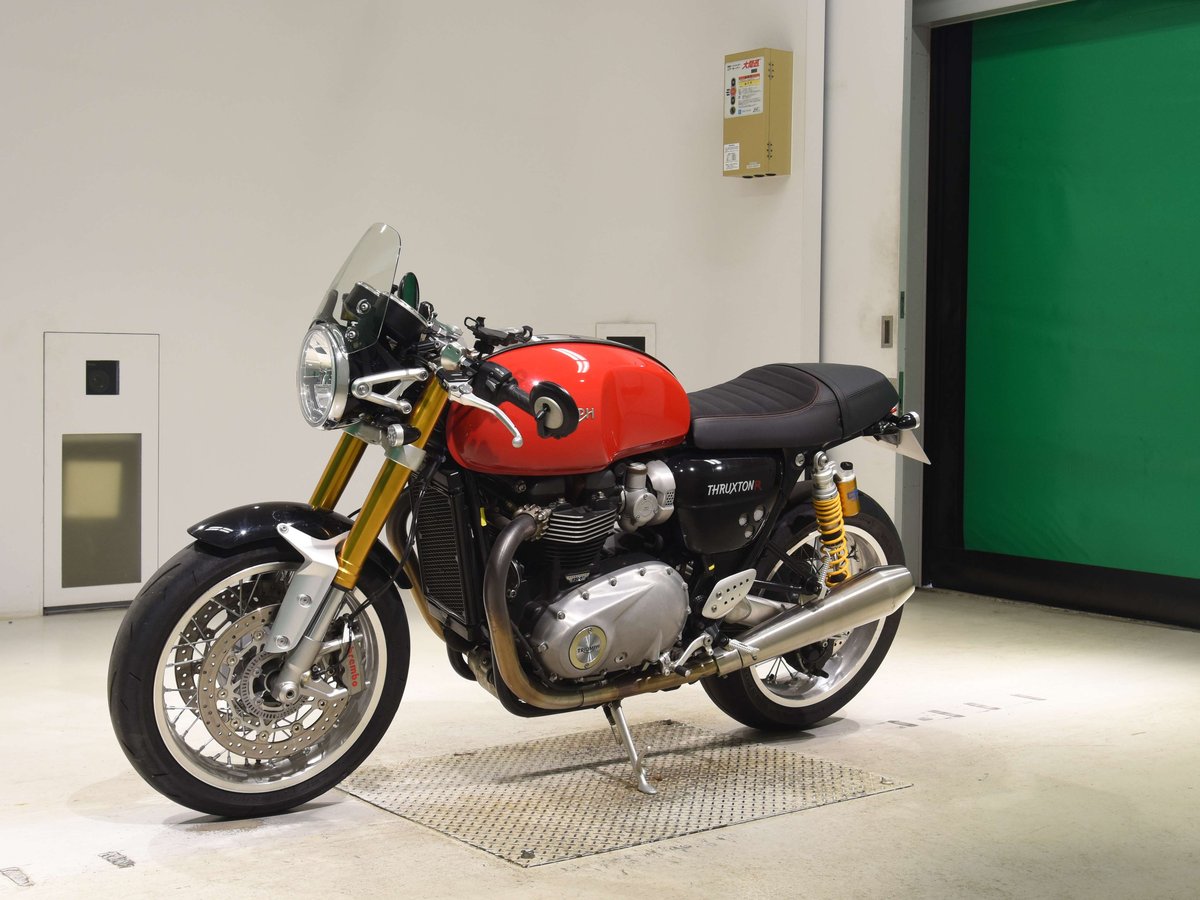 Triumph THRUXTON1200R 2016, рама SMTDAD72H4G771764 – мотоцикл из Японии с аукциона BDS, фото 4