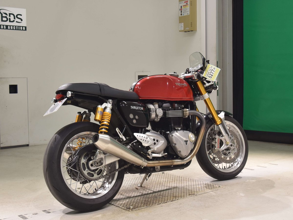 Triumph THRUXTON1200R 2016, рама SMTDAD72H4G771764 – мотоцикл из Японии с аукциона BDS, фото 5
