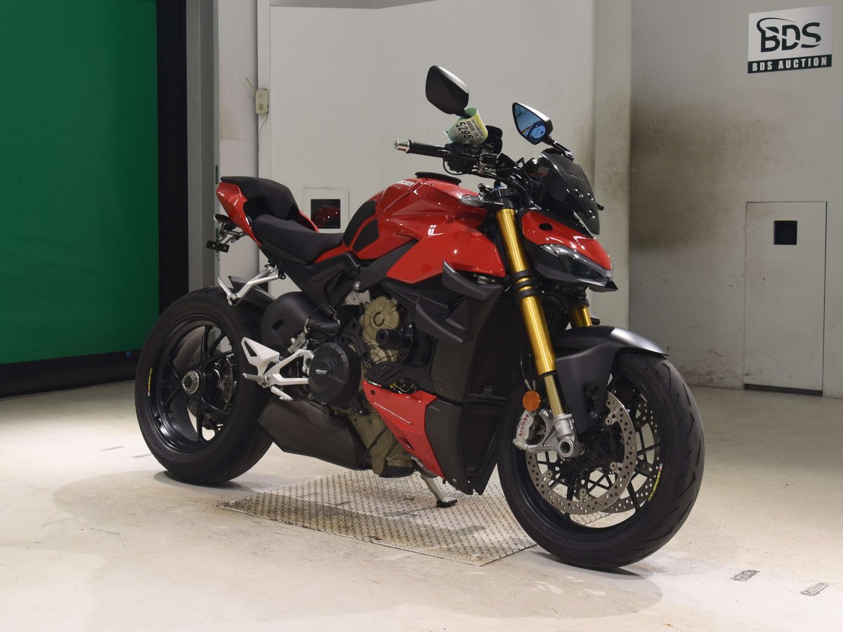 Ducati STREETFIGHTER V4S 2021, рама ZDM1F00AAMB000048 – мотоцикл из Японии с аукциона BDS, фото 3