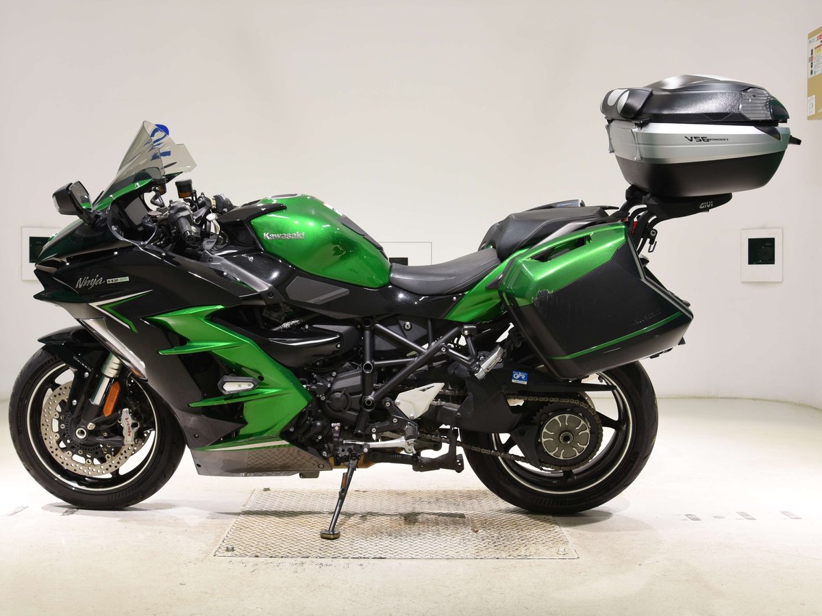 Kawasaki NINJA H2 SX 2023, рама ZXT02P-003753 – мотоцикл из Японии с аукциона BDS, фото 2