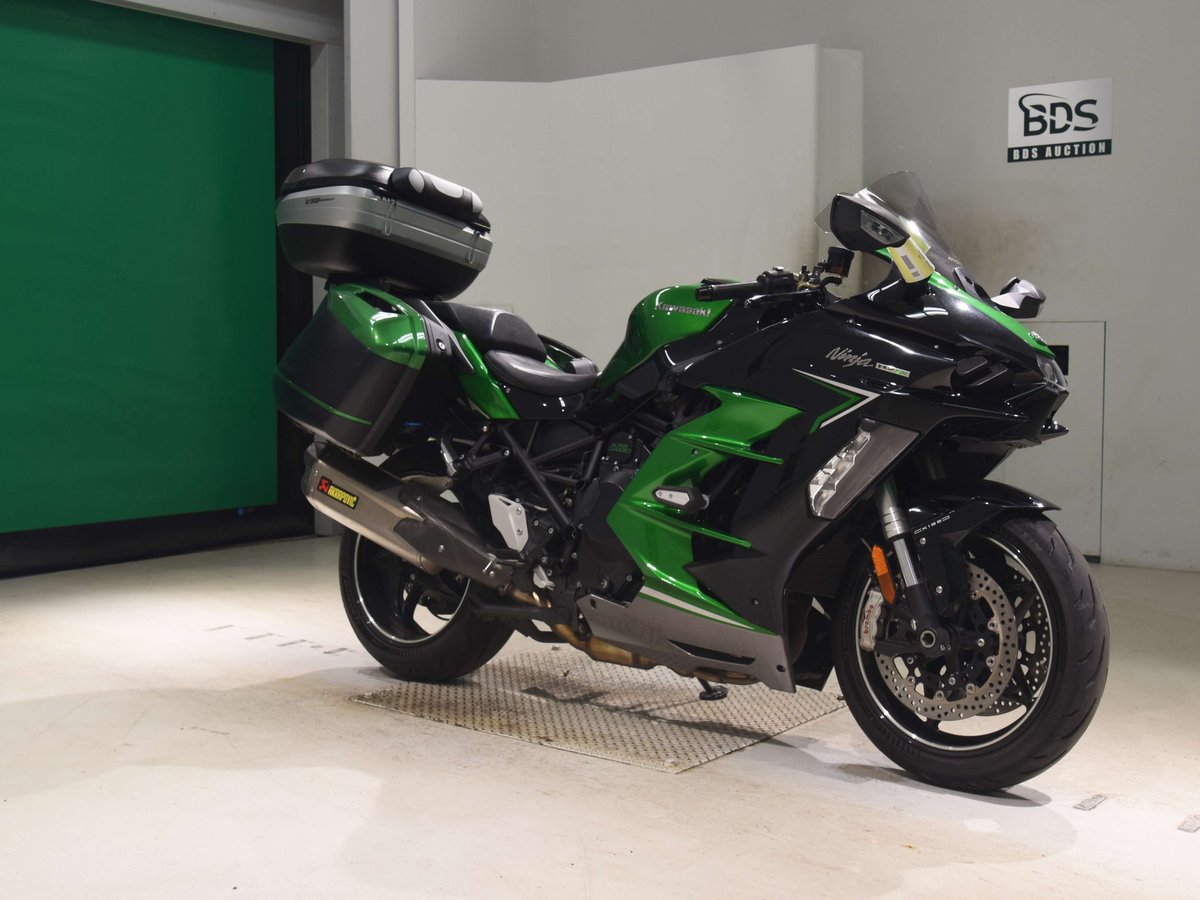 Kawasaki NINJA H2 SX 2023, рама ZXT02P-003753 – мотоцикл из Японии с аукциона BDS, фото 3