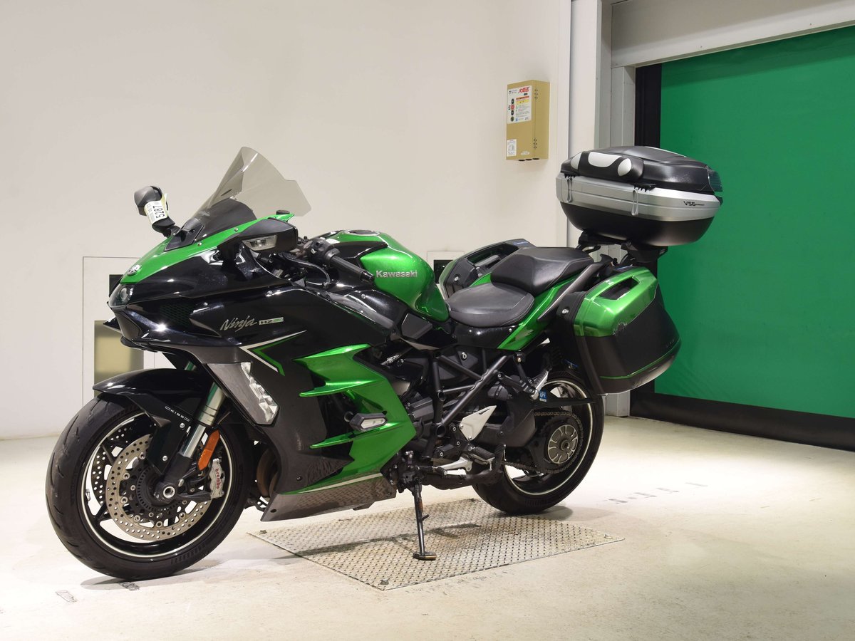 Kawasaki NINJA H2 SX 2023, рама ZXT02P-003753 – мотоцикл из Японии с аукциона BDS, фото 4