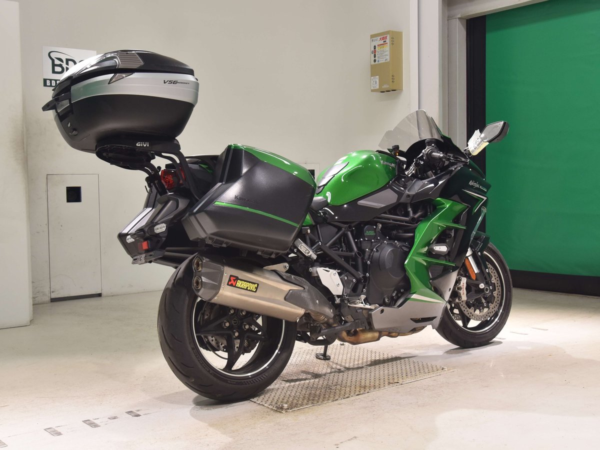 Kawasaki NINJA H2 SX 2023, рама ZXT02P-003753 – мотоцикл из Японии с аукциона BDS, фото 5