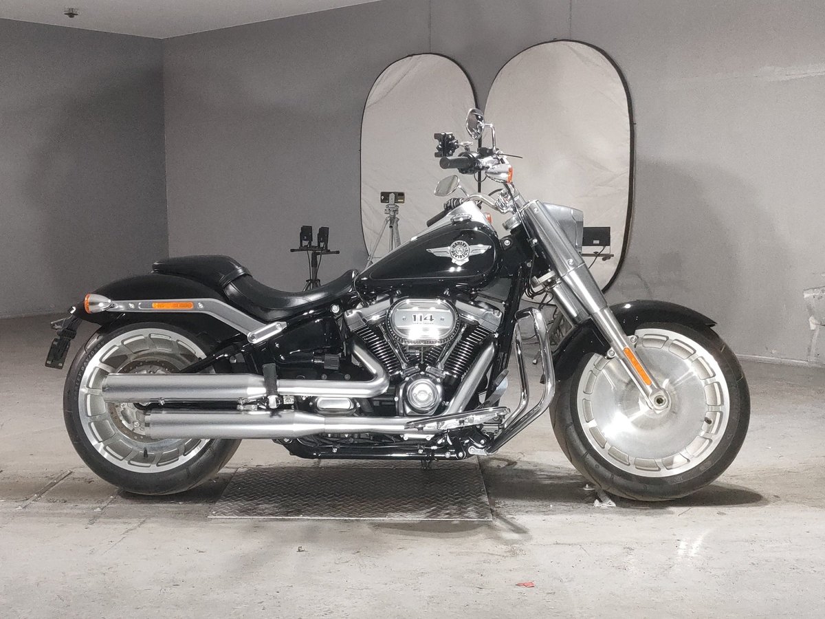 HD FATBOY FLFBS1868 2019, рама 5HD1YGK59LB023615 – мотоцикл из Японии с аукциона JBA, фото 1