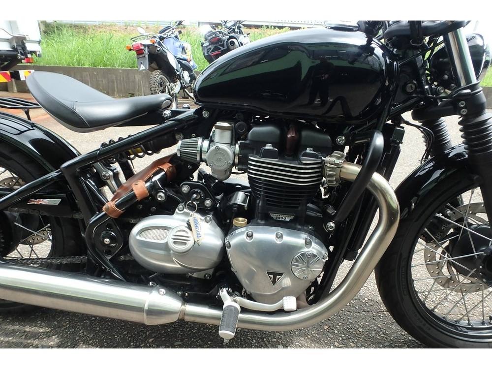 Triumph BONNEVILLE BOBA 2017, рама SMTDAD76HWJ851648 – мотоцикл из Японии с аукциона IAUC, фото 5