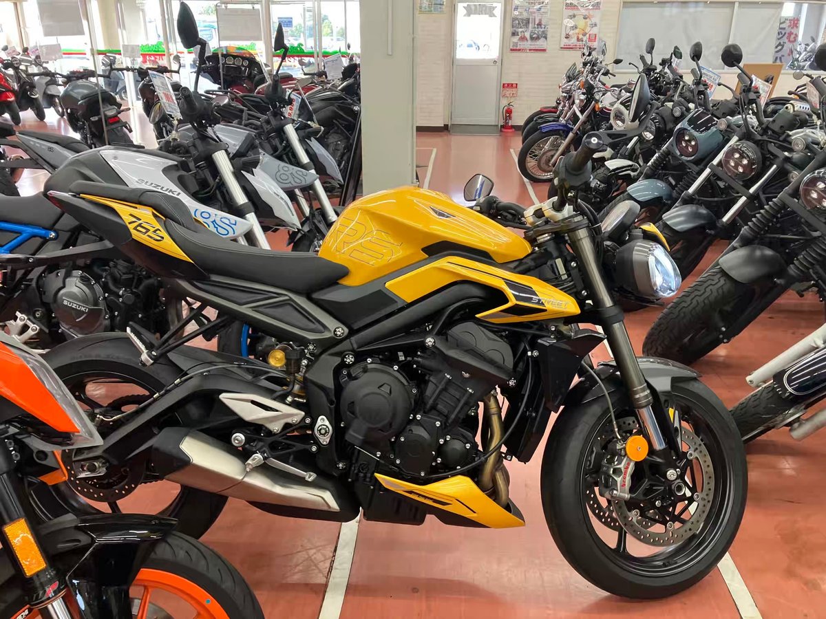 Triumph STREET TRIPLE 765 RS 2025, рама SMTHDA614ASCC3556 – мотоцикл из Японии с аукциона IAUC, фото 2