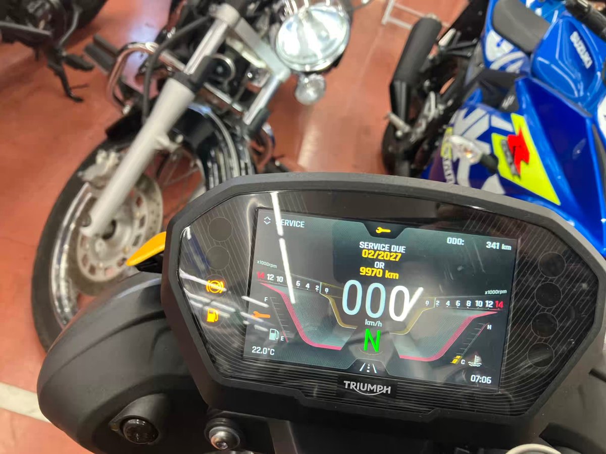 Triumph STREET TRIPLE 765 RS 2025, рама SMTHDA614ASCC3556 – мотоцикл из Японии с аукциона IAUC, фото 3