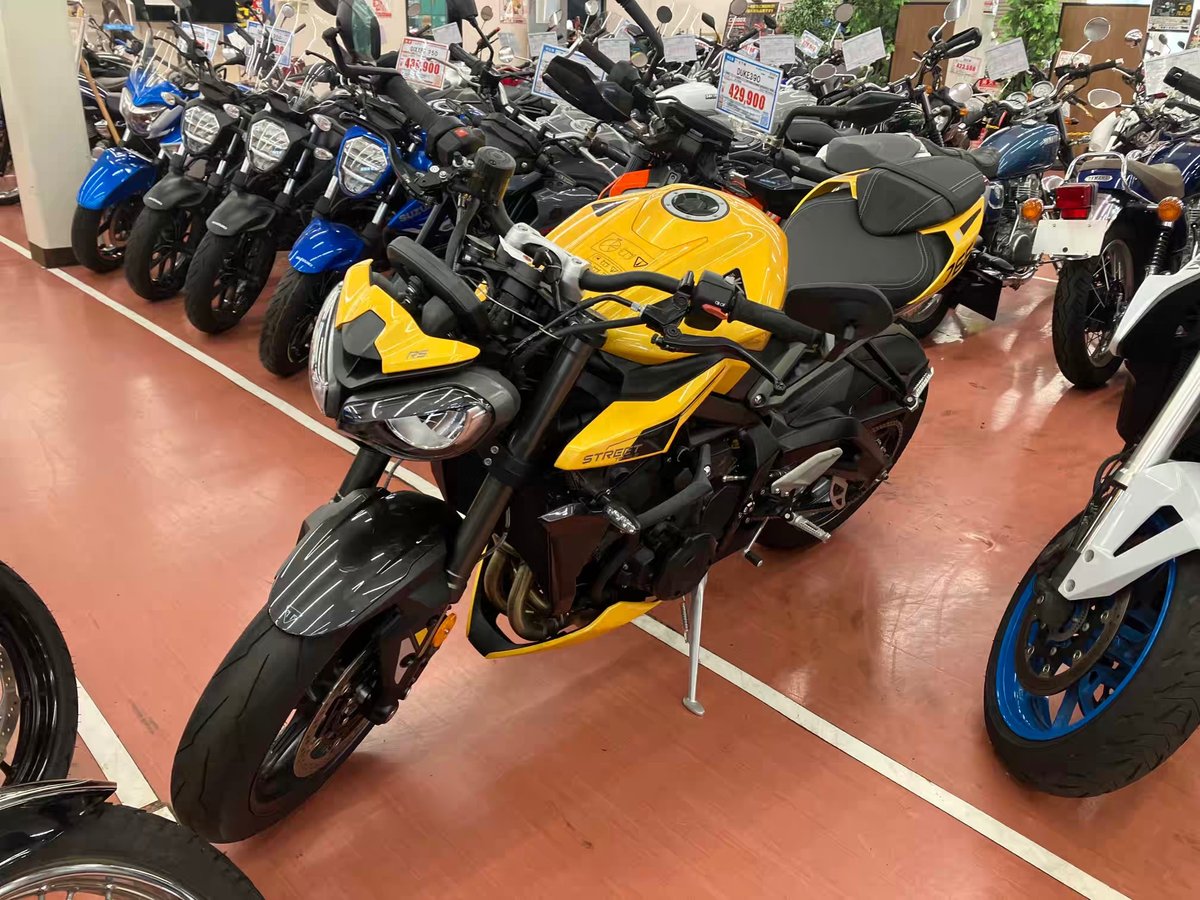 Triumph STREET TRIPLE 765 RS 2025, рама SMTHDA614ASCC3556 – мотоцикл из Японии с аукциона IAUC, фото 4