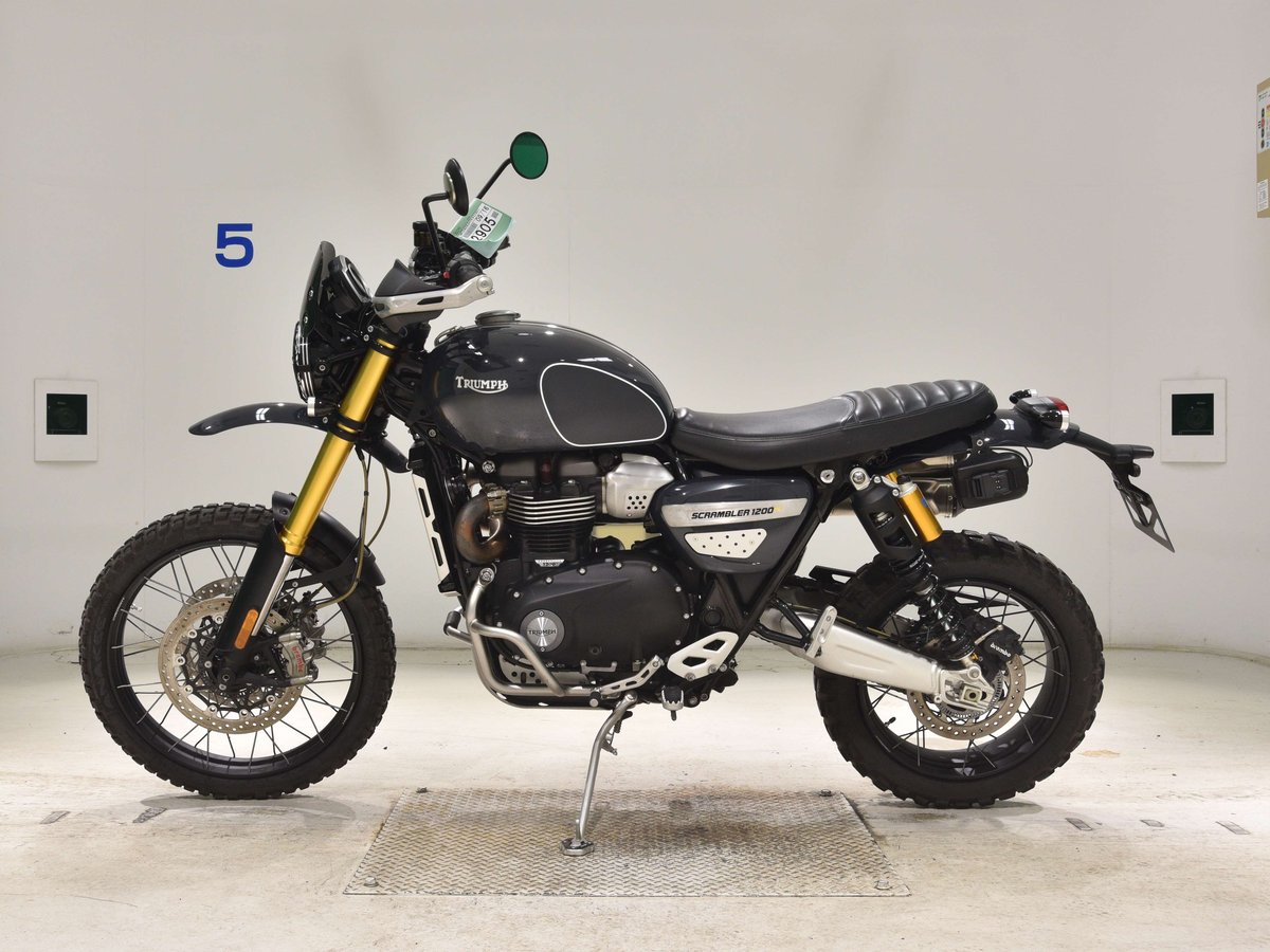 Triumph SCRAMBLER 1200 XE 2019, рама SMTDAD82HYK932801 – мотоцикл из Японии с аукциона BDS, фото 2