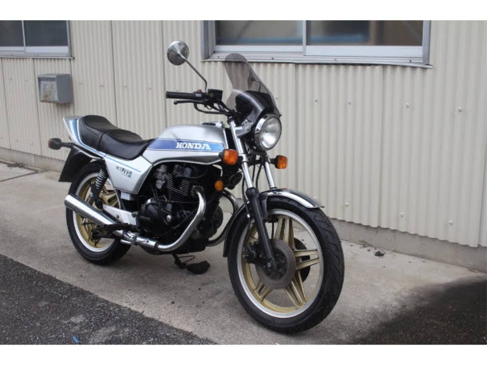 Honda CB400N 1981, рама CB400N-2202807 – мотоцикл из Японии с аукциона IAUC, фото 1