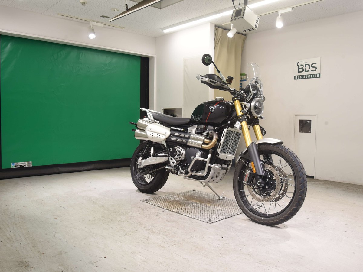 Triumph SCRAMBLER 1200 XE 2025, рама SMTDADS0HYSCC5945 – мотоцикл из Японии с аукциона BDS, фото 3