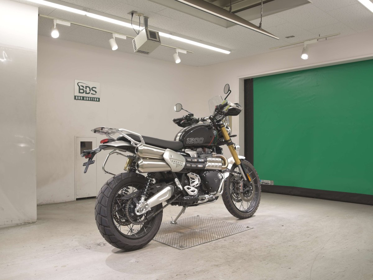 Triumph SCRAMBLER 1200 XE 2025, рама SMTDADS0HYSCC5945 – мотоцикл из Японии с аукциона BDS, фото 5