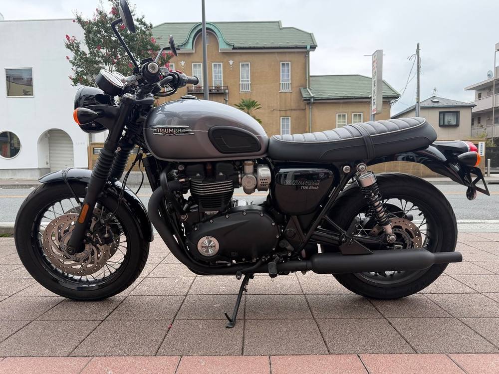 Triumph TRYANPH BONNEVILLE T120B 2024, рама SMTDAD75HWRBS6878 – мотоцикл из Японии с аукциона IAUC, фото 2