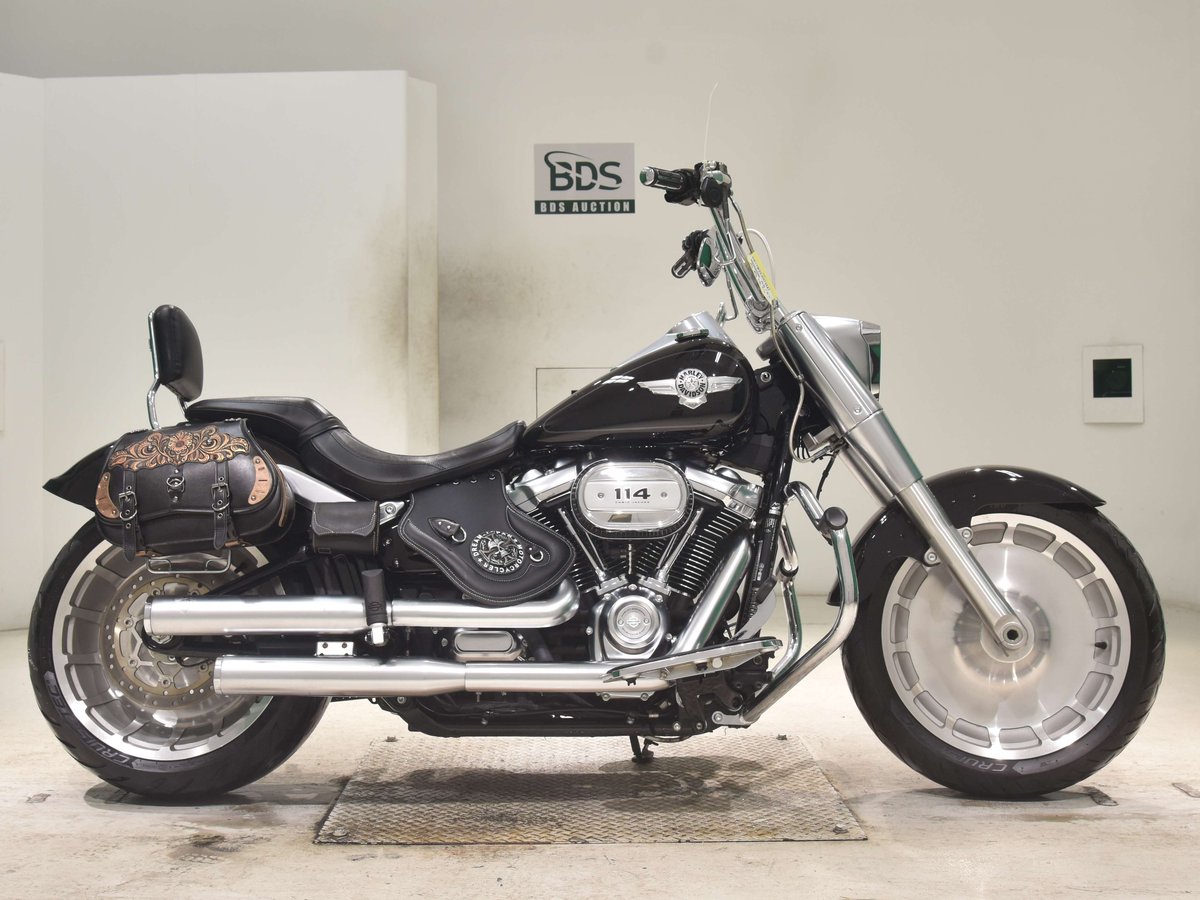 HD FATBOY FLFBS1868 2019, рама 5HD1YGKE5JC073547 – мотоцикл из Японии с аукциона BDS, фото 1
