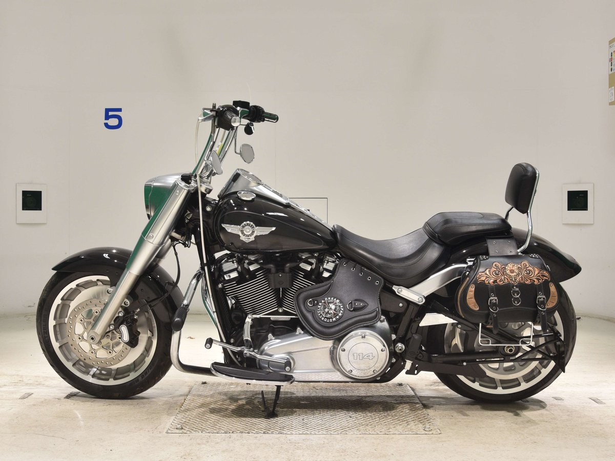 HD FATBOY FLFBS1868 2019, рама 5HD1YGKE5JC073547 – мотоцикл из Японии с аукциона BDS, фото 2
