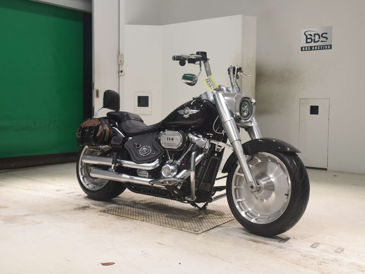 HD FATBOY FLFBS1868 2019, рама 5HD1YGKE5JC073547 – мотоцикл из Японии с аукциона BDS, фото 3