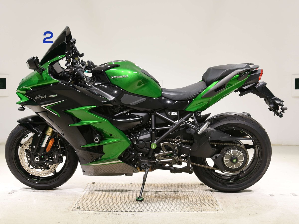 Kawasaki NINJA H2 SX 2022, рама ZXT02P-001051 – мотоцикл из Японии с аукциона BDS, фото 2