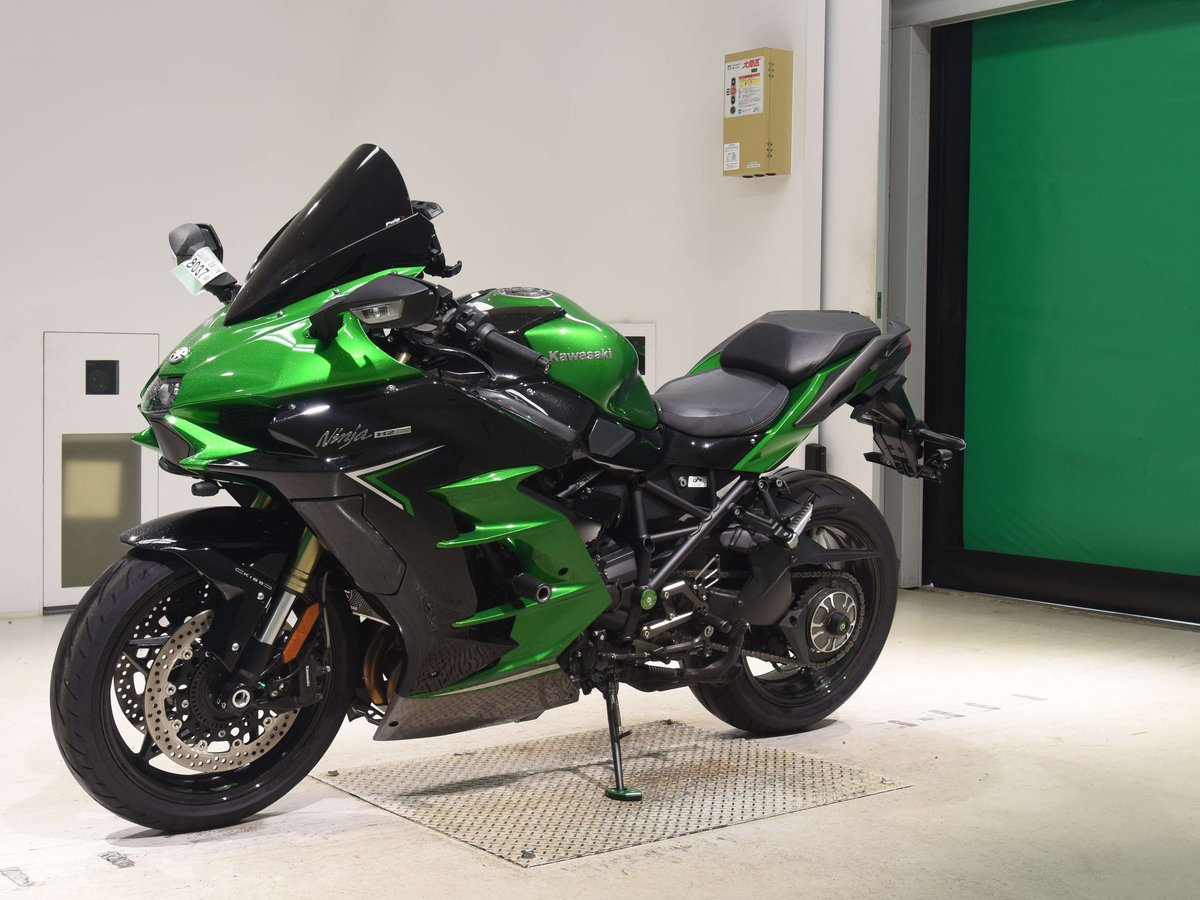 Kawasaki NINJA H2 SX 2022, рама ZXT02P-001051 – мотоцикл из Японии с аукциона BDS, фото 4