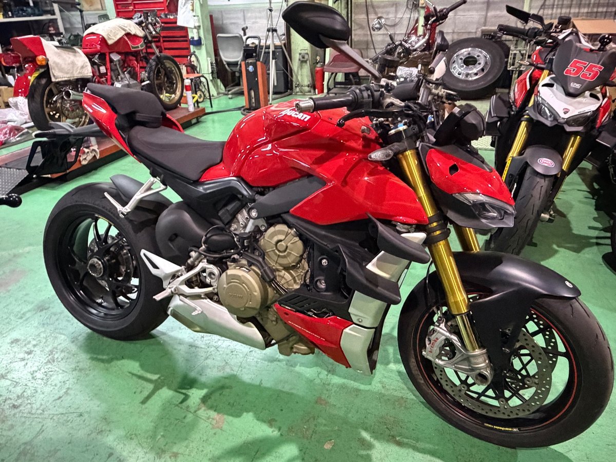 Ducati STREET FIGHTER V4S 2021, рама ZDM1F00AAMB001456 – мотоцикл из Японии с аукциона IAUC, фото 1