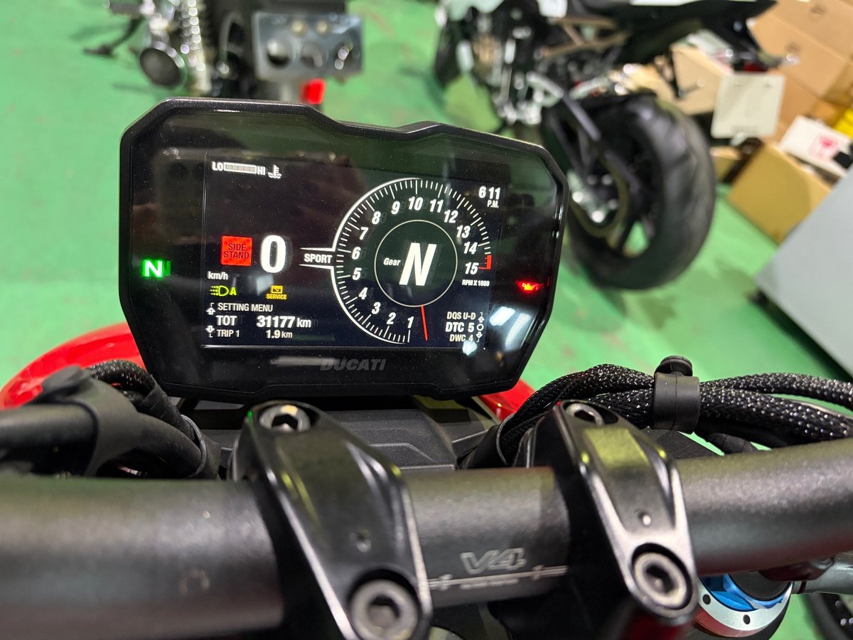 Ducati STREET FIGHTER V4S 2021, рама ZDM1F00AAMB001456 – мотоцикл из Японии с аукциона IAUC, фото 3