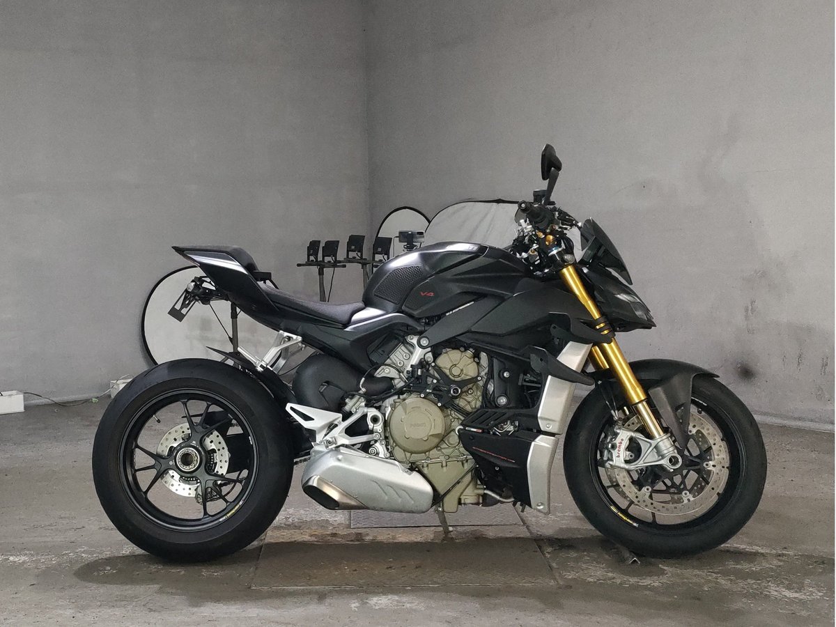 Ducati STREETFIGHTER V4 S 2021, рама ZDM1F00AAMB001852 – мотоцикл из Японии с аукциона JBA, фото 1