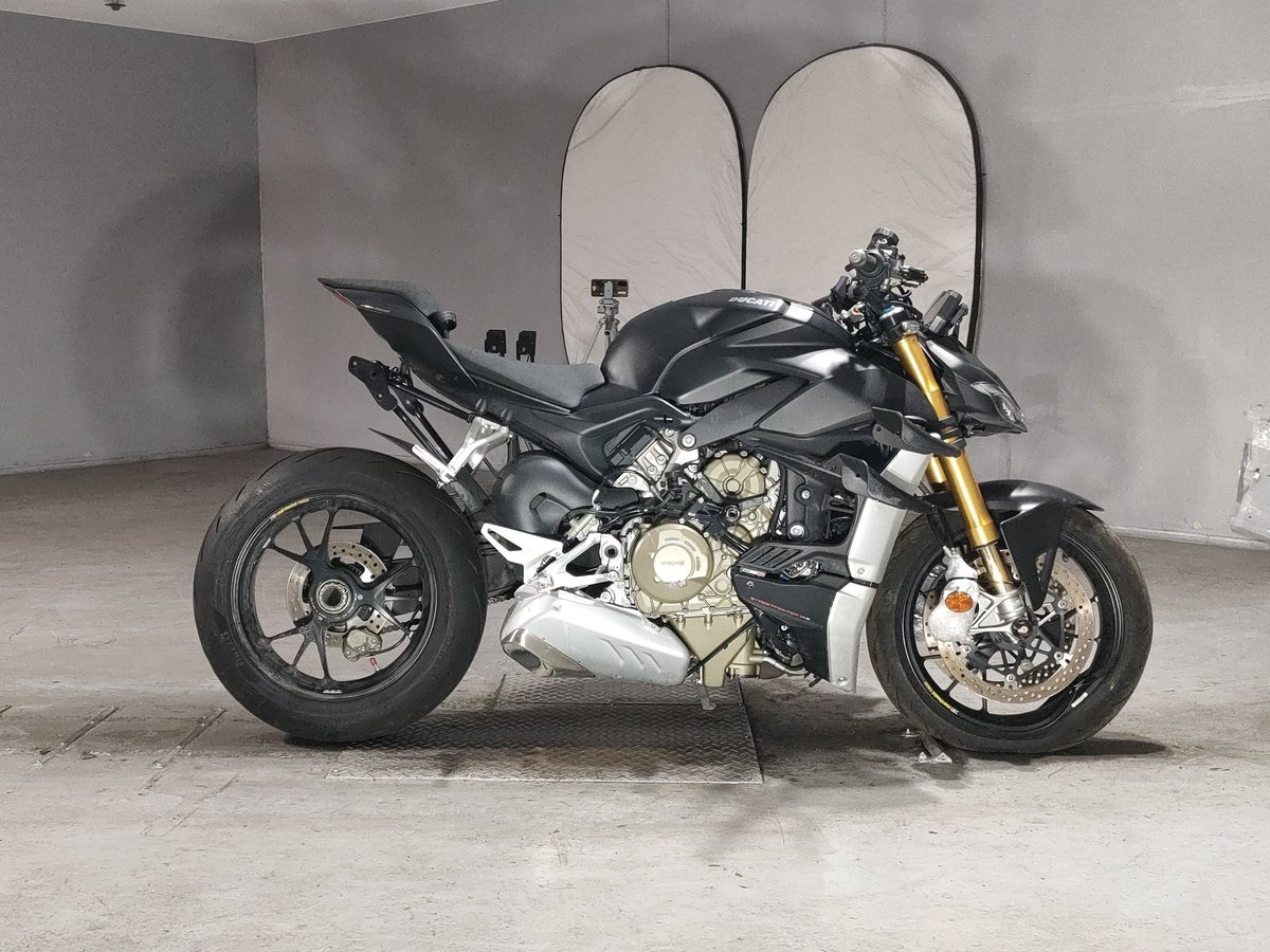 Ducati STREETFIGHTER V4 S 2021, рама ZDM1F00AAMB001714 – мотоцикл из Японии с аукциона JBA, фото 1