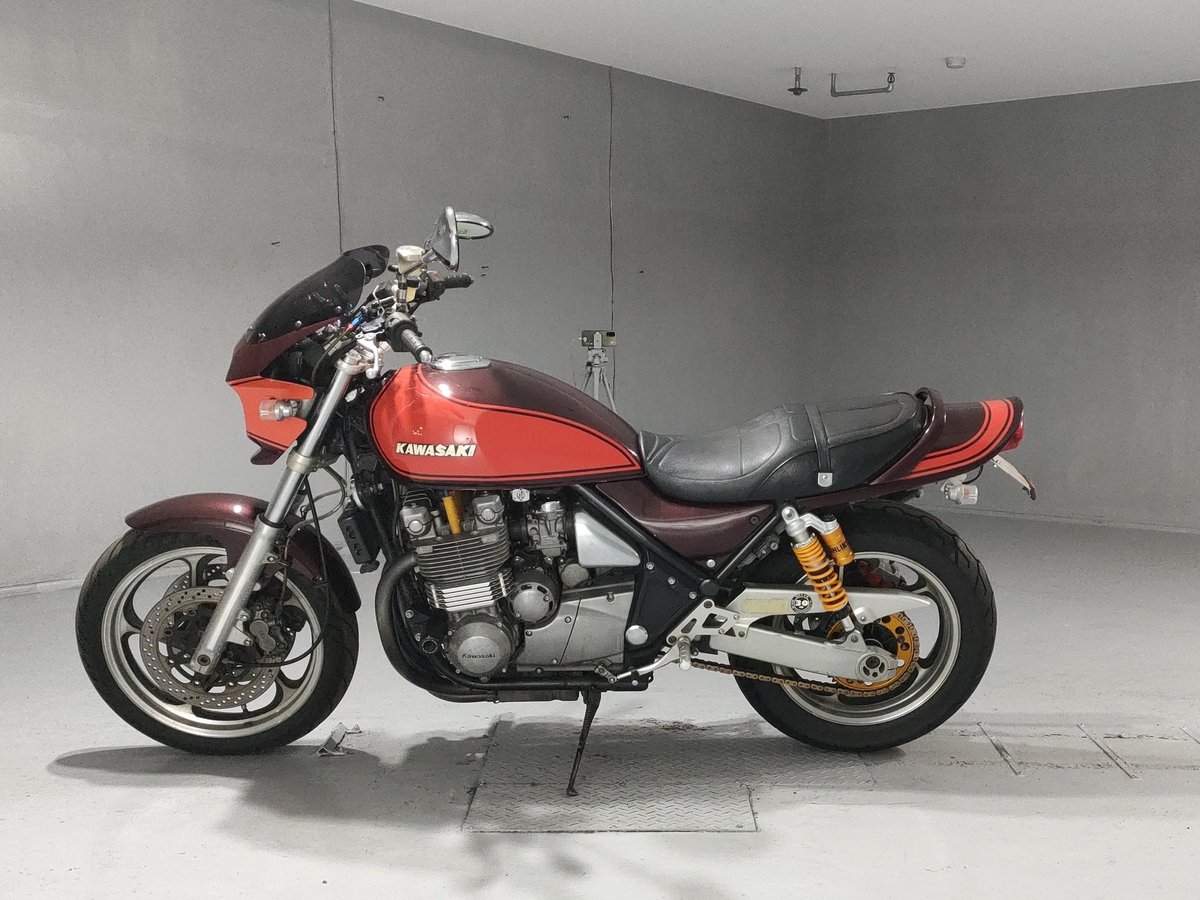 Kawasaki FORZA Z 1992, рама ZRT10A-009681 – мотоцикл из Японии с аукциона JBA, фото 2