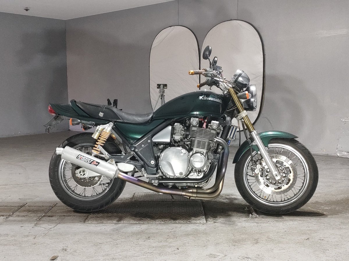 Kawasaki FORZA Z 1998, рама ZRT10A-302642 – мотоцикл из Японии с аукциона JBA, фото 1