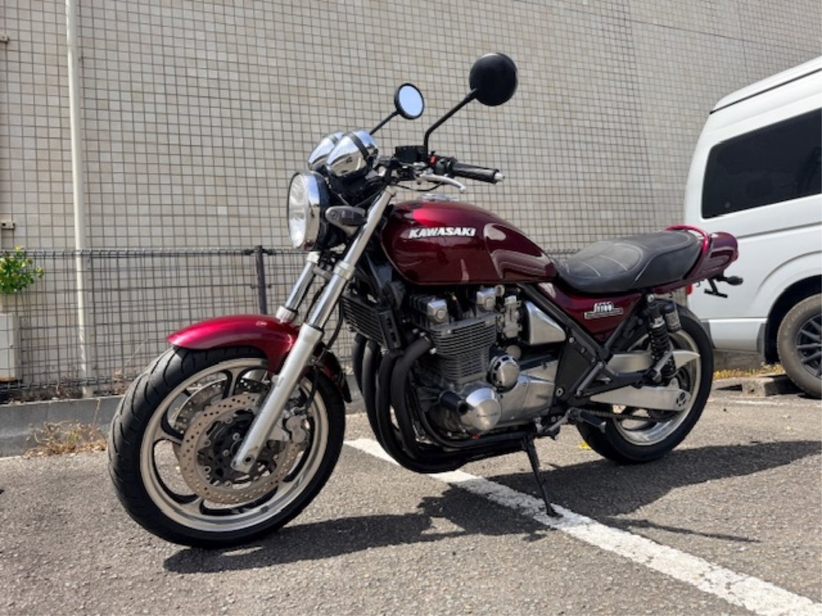 Kawasaki FORZA Z 1992, рама ZRT10A-005372 – мотоцикл из Японии с аукциона IAUC, фото 6