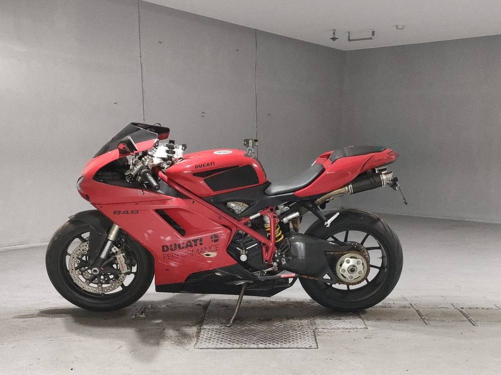 Ducati 848EVO 2011, рама ZDMH602AABB018657 – мотоцикл из Японии с аукциона JBA, фото 2