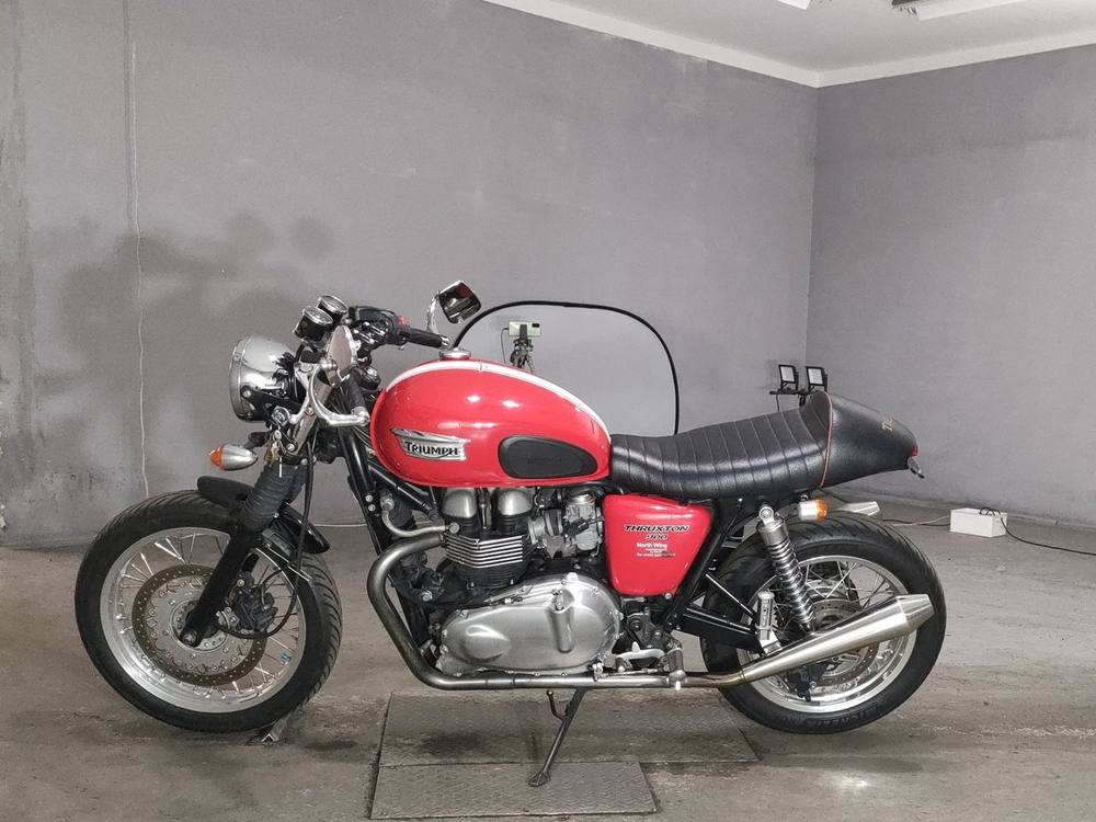 Triumph THRUXTON900 2016, рама SMTTJ9147G8345502 – мотоцикл из Японии с аукциона JBA, фото 2