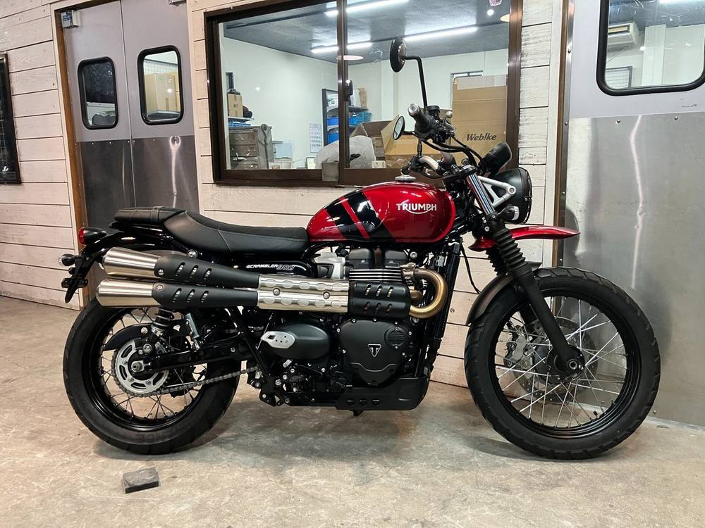 Triumph SCRAMBLER 900 2022, рама SMTDAD78GDPBD2644 – мотоцикл из Японии с аукциона IAUC, фото 1