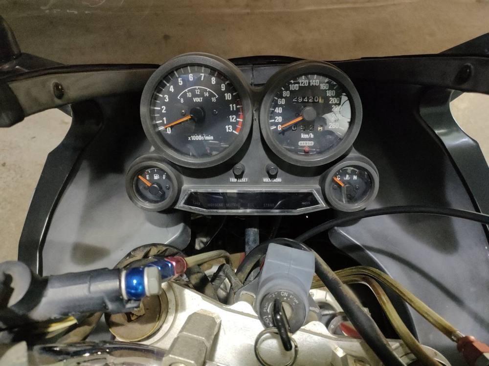 Kawasaki GPZ750R, рама ZX750G-005803 – мотоцикл из Японии с аукциона JBA, фото 5