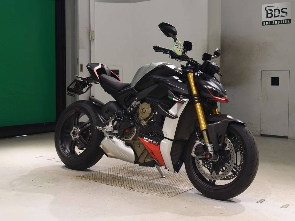 Ducati STREETFIGHTER V4 SP2 2024, рама ZDM4F03AASB005217 – мотоцикл из Японии с аукциона BDS, фото 3