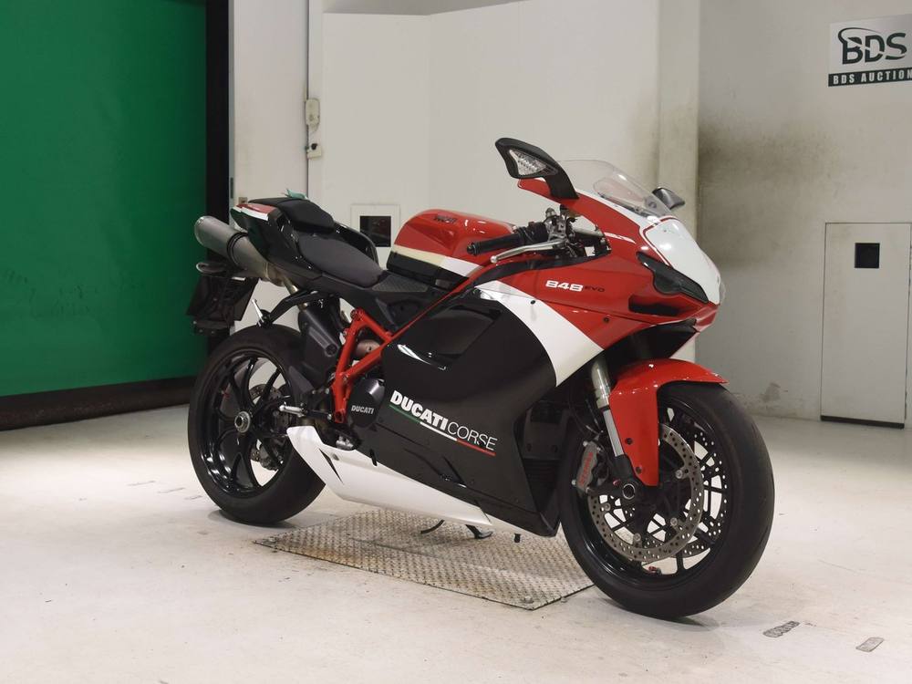 Ducati 848EVO 2012, рама ZDMH602AACB019825 – мотоцикл из Японии с аукциона BDS, фото 3