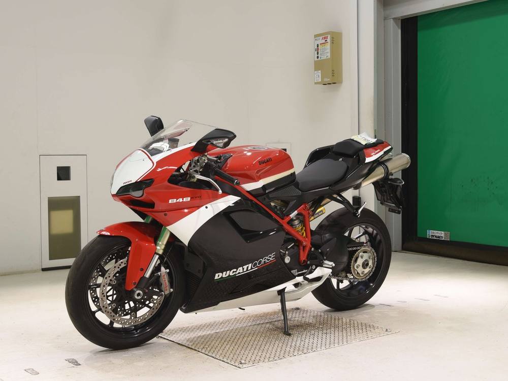 Ducati 848EVO 2012, рама ZDMH602AACB019825 – мотоцикл из Японии с аукциона BDS, фото 4