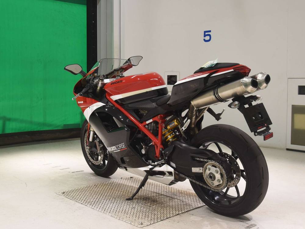 Ducati 848EVO 2012, рама ZDMH602AACB019825 – мотоцикл из Японии с аукциона BDS, фото 6