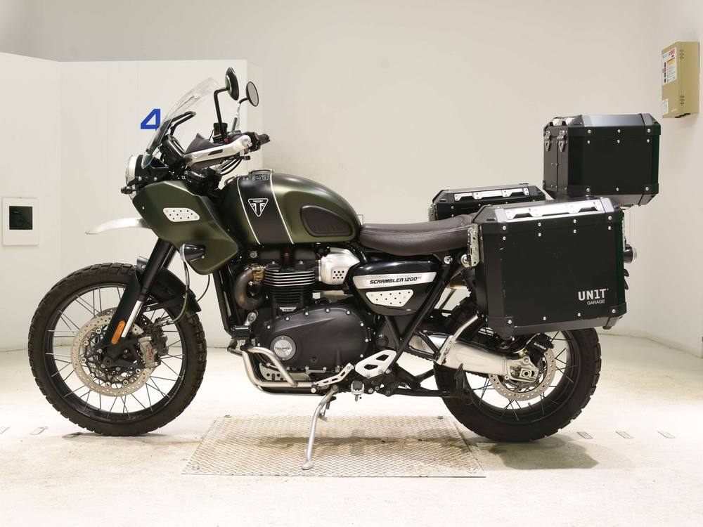 Triumph SCRAMBLER 1200 XC 2023, рама SMTDAD814HYPBJ9115 – мотоцикл из Японии с аукциона BDS, фото 2