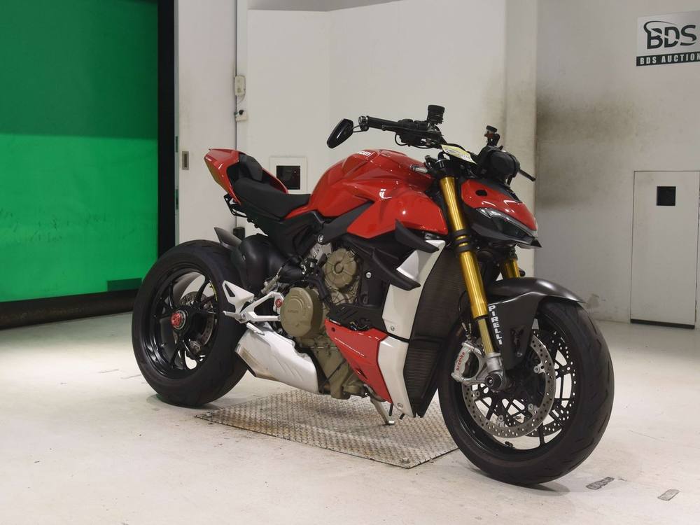 Ducati STREETFIGHTER V4S 2020, рама ZDMFA00AALB001188 – мотоцикл из Японии с аукциона BDS, фото 3