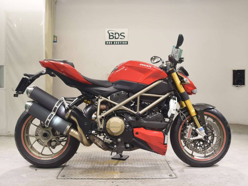 Ducati STREETFIGHTER 1098S 2009, рама ZDMF100AA9B002276 – мотоцикл из Японии с аукциона BDS, фото 1