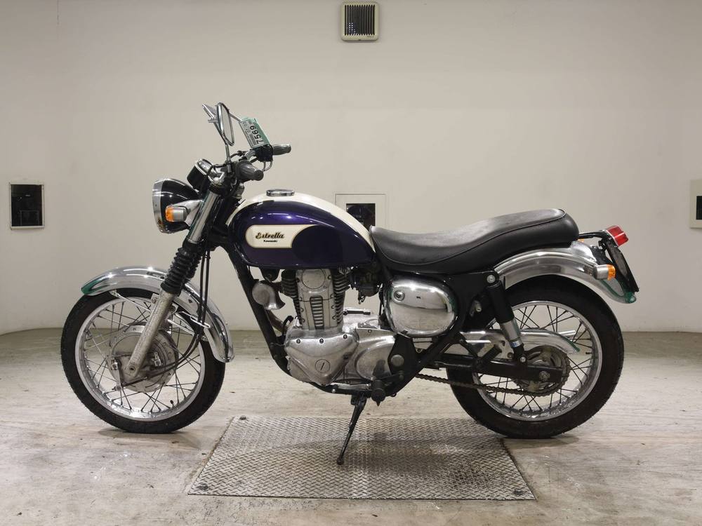 Kawasaki ESTRELLA RS CUSTOM 1999, рама BJ250A-041386 – мотоцикл из Японии с аукциона BDS, фото 2