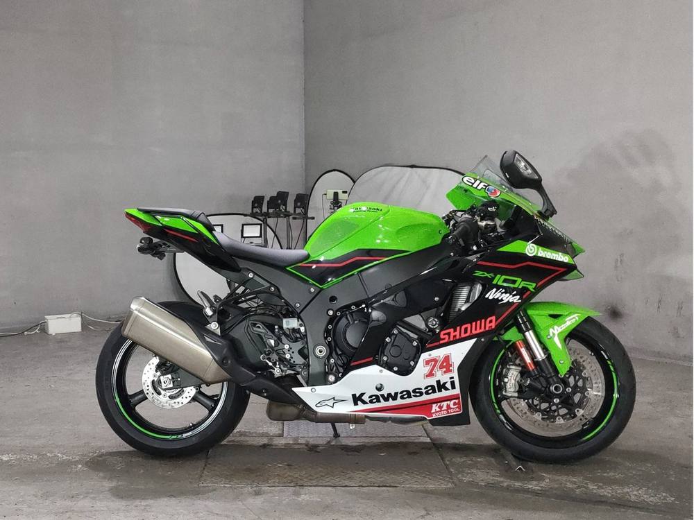 Kawasaki NINJA ZX-10R 2021, рама ZXT02L-001633 – мотоцикл из Японии с аукциона JBA, фото 1