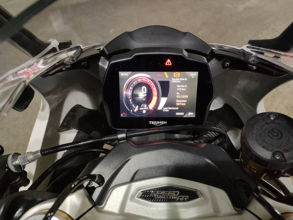 Triumph SPEED TRIPLE 1200RR 2025, рама SMTS3P02SCRBM8196 – мотоцикл из Японии с аукциона JBA, фото 5
