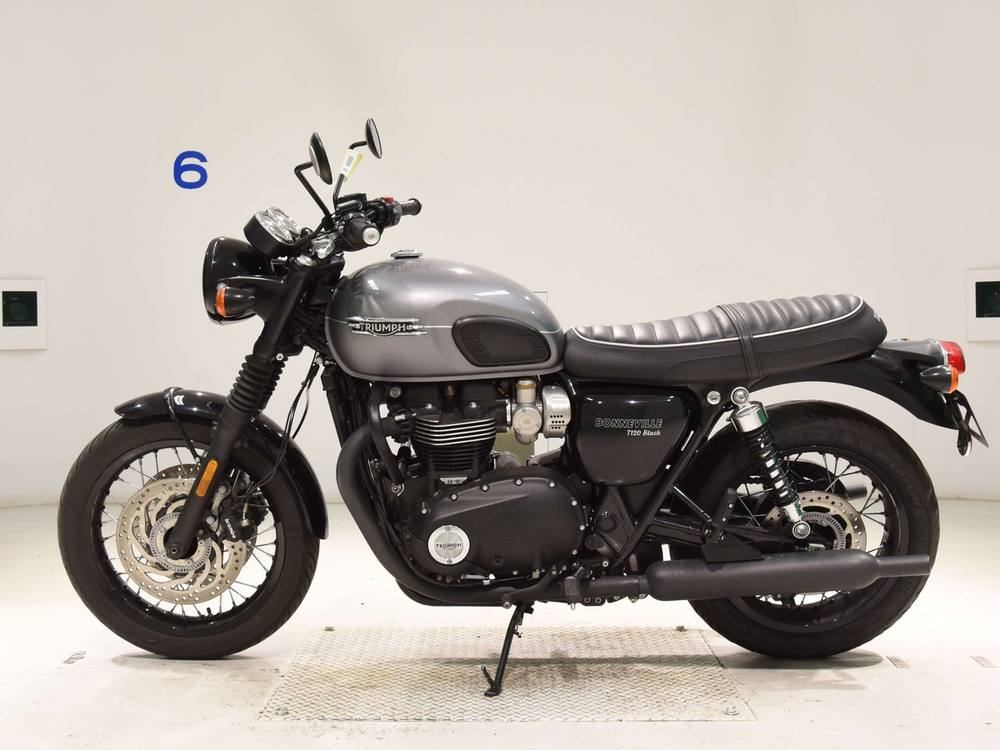 Triumph BONNEVILLE T120 2024, рама SMTDAD75HWRBS6878 – мотоцикл из Японии с аукциона BDS, фото 2