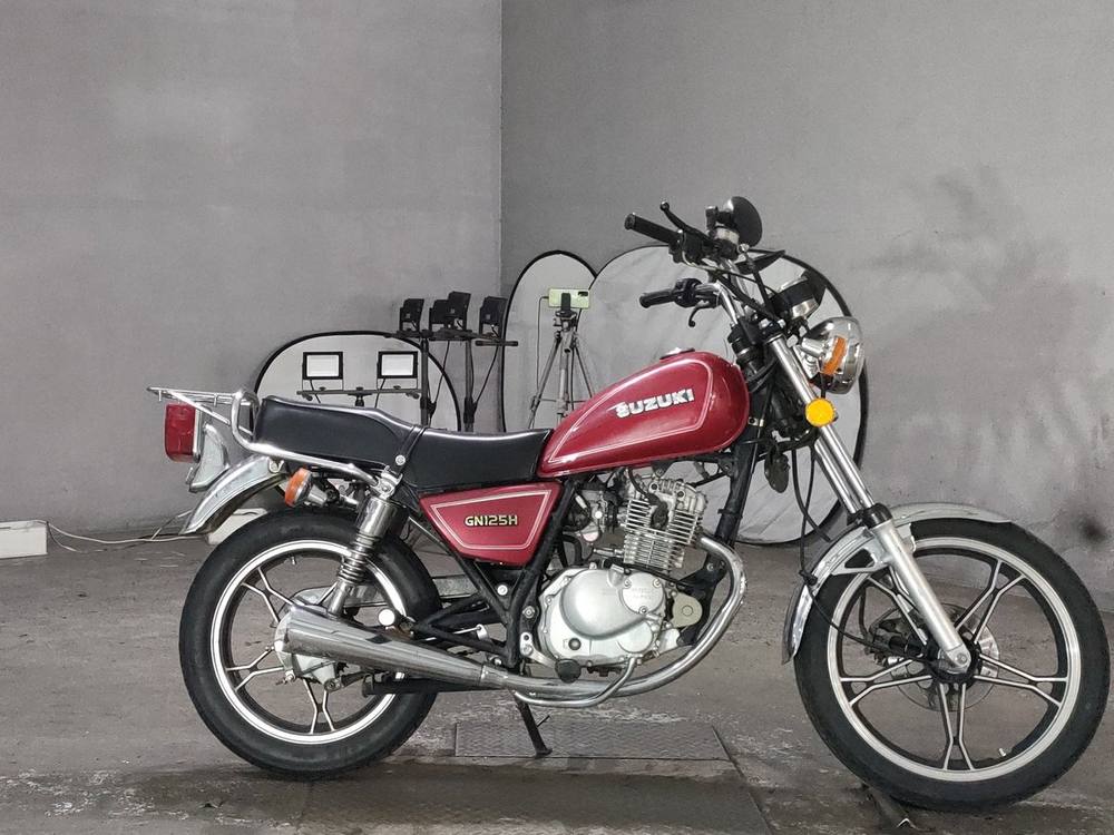 Suzuki GN125H 2016, рама LC6PCJG97G0004729 – мотоцикл из Японии с аукциона JBA, фото 1