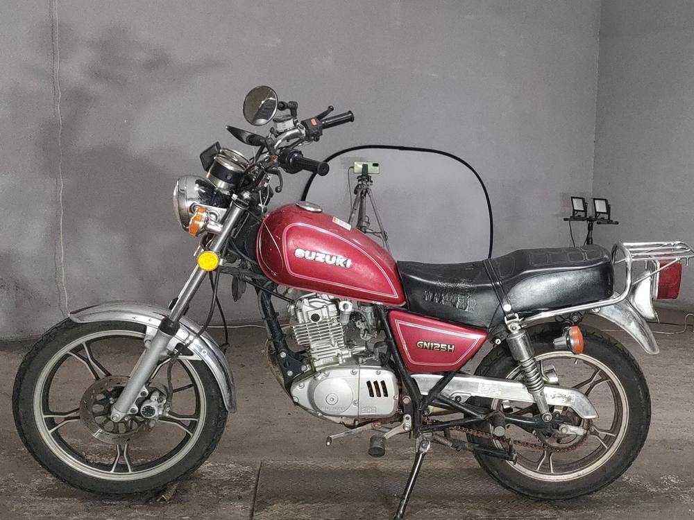 Suzuki GN125H 2016, рама LC6PCJG97G0004729 – мотоцикл из Японии с аукциона JBA, фото 2