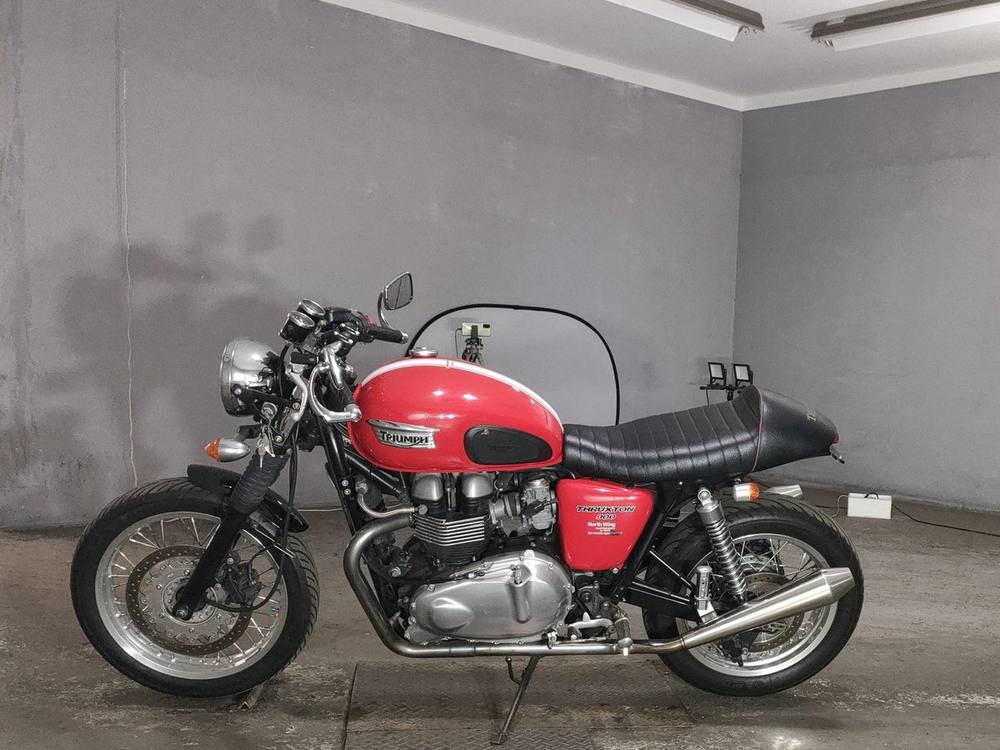 Triumph THRUXTON900 2008, рама SMTTJ9147G8345502 – мотоцикл из Японии с аукциона JBA, фото 2