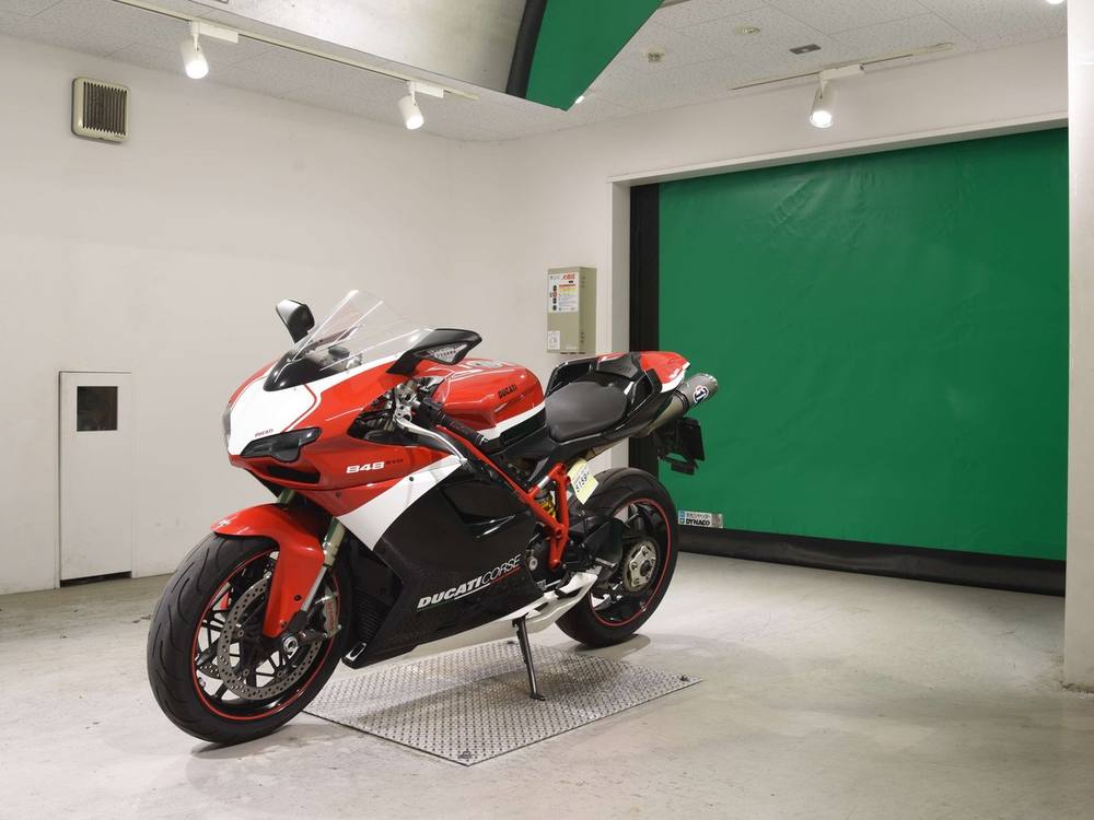 Ducati 848EVO 2012, рама ZDMH602AACB020028 – мотоцикл из Японии с аукциона BDS, фото 4