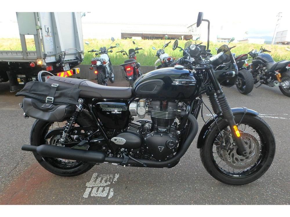 Triumph TRYANPH BONNEVILLE T120B 2023, рама SMTDAD75HWRBN4046 – мотоцикл из Японии с аукциона IAUC, фото 1