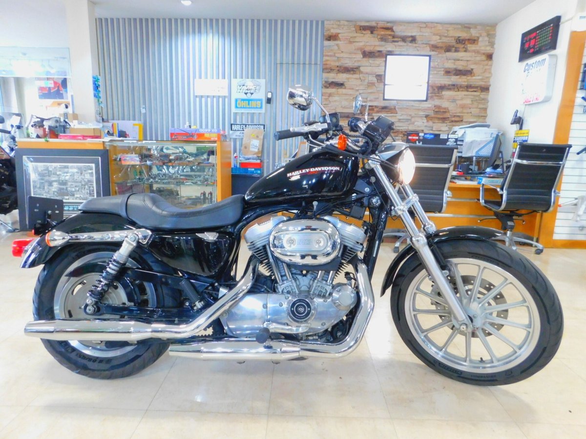 HD SPORTSTER XL883L 2004, рама 5HD4CMM125K417674 – мотоцикл из Японии с аукциона IAUC, фото 1